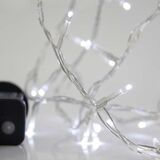 ΣΕΙΡΑ, 240 LED 3mm, 31V ΜΕΤΑΣΧΗΜΑΤΙΣΤΗ, 8 ΠΡΟΓΡΑΜΜΑΤΑ, ΔΙΑΦΑΝΟ PVC ΚΑΛΩΔΙΟ, ΛΕΥΚΟ LED ΑΝΑ 5cm, ΠΡΟΕΚΤΑΣΗ ΠΑΡΟΧΗΣ 3m, ΙΡ44