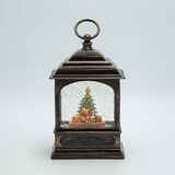 ΦΑΝΑΡΙ ΜΕ ΑΡΚΟΥΔΑΚΙ, ΜΕ ΝΕΡΟ ΣΤΟ ΕΣΩΤΕΡΙΚΟ, ΦΩΤΙΖΟΜΕΝΟ, ΜΠΑΤΑΡΙΑΣ, TIMER, 13.5x7.5x22.5cm