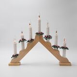 ΞΥΛΙΝΟ ΚΗΡΟΠΗΓΙΟ, ΓΕΦΥΡΑ, ΓΗΙΝΟ ΚΑΦΕ, ΜΕ ΜΕΤΑΣΧΗΜΑΤΙΣΤΗ, 40x4.8x33.8cm