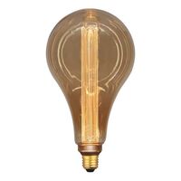 ΛΑΜΠΑ LED ΑΧΛΑΔΙ P165 3,5W Ε27 2000K 220-240V GOLD GLASS DIMMABLE