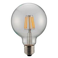 ΛΑΜΠΑ LED ΓΛΟΜΠΟ G95 FILAMENT 8W Ε27 6500K 220-240V DIMMABLE CLEAR