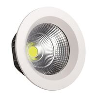 ΦΩΤΙΣΤΙΚΟ ΧΩΝΕΥΤΟ LED COB  Φ230 55W 6500K ΛΕΥΚΟ PLUS