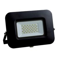 ΠΡΟΒΟΛΕΑΣ LED 30W SMD ΒΑΣΗ 360° ΜΑΥΡΟΣ IP65 3000K PLUS