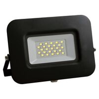 ΠΡΟΒΟΛΕΑΣ LED 20W SMD ΒΑΣΗ 360° ΜΑΥΡΟΣ IP65 6500K PLUS