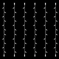 ΣΕΙΡΑ, DIY, 20 LED, ΛΕΥΚΟ ΚΑΛΩΔΙΟ ΚΑΟΥΤΣΟΥΚ, ΜΕ ΕΠΕΚΤΑΣΗ, 2 ΚΟΝΕΚΤΟΡΕΣ, ΛΕΥΚΟ LED, ΣΕΤ 6ΤΜΧ, ΑΝΑ 10cm, ΙΡ65