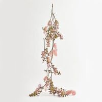 ΚΛΑΔΑ, ΜΕ ΡΟΖ ΒΑΤΟΜΟΥΡΑ,  ΜΠΑΛΕΣ,  ΚΟΥΚΟΥΝΑΡΙΑ, ΦΥΛΛΑ, 110cm