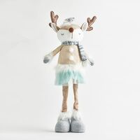 ΓΥΝΑΙΚΑ ΤΑΡΑΝΔΟΣ, ΜΕ ΓΑΛΑΖΙΑ ΡΟΥΧΑ, 23x17x79cm