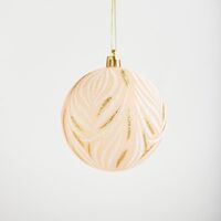 ΜΠΑΛΑ ΠΛΑΣΤΙΚΗ, ΡΟΖ ΜΑΤ ΜΕ ΣΧΕΔΙΟ, ΣΕΤ 6 ΤΜΧ , 8 cm