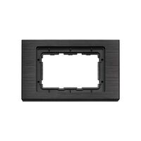 ΠΛΑΙΣΙΟ 3 ΘΕΣΕΩΝ ΜΑΥΡΟ LEON