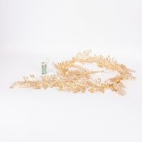 ΦΩΤΙΖΟΜΕΝΗ ΓΙΡΛΑΝΤΑ ME ΧΡΥΣΑ ΦΥΛΛΑ 150cm ΣΧΕΔΙΟ Α, 30 ΘΕΡΜΑ ΛΕΥΚΑ MINI LED, ΜΠΑΤΑΡΙΑΣ 2XAA, ΠΡΟΕΚΤΑΣΗ ΠΑΡΟΧΗΣ 50cm, IP20