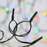 ΣΕΙΡΑ, 50 LED 5mm, MΠΑΤΑΡΙΑΣ 3xAA, ΧΡΟΝΟΔΙΑΚΟΠΤΗΣ, ΠΡΑΣΙΝΟ PVC ΚΑΛΩΔΙΟ, ΧΡΩΜΑΤΙΣΤΟ LED ANA 10cm, ΠΡΟΕΚΤΑΣΗ ΠΑΡΟΧΗΣ 30cm, IP20 (DISPLAY BOX 24τμχ)