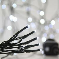 ΣΕΙΡΑ, 700 LED 3mm, 31V ΜΕΤΑΣΧΗΜΑΤΙΣΤΗ, 8 ΠΡΟΓΡΑΜΜΑΤΑ & ΜΝΗΜΗ, ΠΡΑΣΙΝΟ PVC ΚΑΛΩΔΙΟ, ΛΕΥΚΟ LED ΑΝΑ 5cm, ΠΡΟΕΚΤΑΣΗ ΠΑΡΟΧΗΣ 3m, ΙΡ44