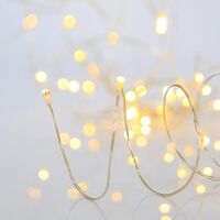 ΣΕΙΡΑ, 100 ΜΙΝΙ LED, ΜΕΤΑΣΧΗΜΑΤΙΣΤΗ, 8 ΠΡΟΓΡΑΜΜΑΤΑ & ΜΝΗΜΗ, ΜΠΡΟΝΖΕ ΧΑΛΚINO ΚΑΛΩΔΙΟ, ΘΕΡΜΟ ΛΕΥΚΟ LED ANA 10cm, ΠΡΟΕΚΤΑΣΗ ΠΑΡΟΧΗΣ 5m, ΙΡ44
