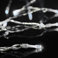 ΣΕΙΡΑ, 50 LED 5mm, MΠΑΤΑΡΙΑΣ 3xAA, ΧΡΟΝΟΔΙΑΚΟΠΤΗΣ, ΔΙΑΦΑΝΟ PVC ΚΑΛΩΔΙΟ, ΛΕΥΚΟ LED ANA 10cm, ΠΡΟΕΚΤΑΣΗ ΠΑΡΟΧΗΣ 30cm, IP20 (DISPLAY BOX 24τμχ)