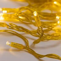 ΣΕΙΡΑ, 96 LED 5mm ΜΕ ΚΑΛΥΜΜΑ, 24V, 2 ΕΠΕΚΤΑΣΕΙΣ ΕΩΣ 8 ΣΕΤ, ΧΡΥΣΟ ΔΙΑΦΑΝΟ PVC ΚΑΛΩΔΙΟ, DAYLIGHT LED ΑΝΑ 10cm, IP44 (ΧΩΡΙΣ ΜΕΤΑΣΧΗΜΑΤΙΣΤΗ, ΧΩΡΙΣ ΠΡΟΕΚΤΑΣΗ ΠΑΡΟΧΗΣ)