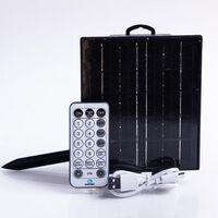 ΗΛΙΑΚΟΣ ΣΥΛΛΕΚΤΗΣ 31V, ΑΙΣΘΗΤΗΡΑ ΦΩΤΟΣ, 3.7V 1800mAh*2, 12 ΠΡΟΓΡΑΜΜΑΤΑ & ΜΝΗΜΗ, ΤΗΛΕΧΕΙΡΙΣΤΗΡΙΟ (ΧΡΟΝΟΔΙΑΚΟΠΤΗ & DIMMER), IP44