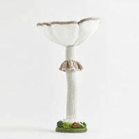 ΜΑΝΙΤΑΡΙ, ΑΝΟΙΧΤΟ ΚΑΦΕ, ΜΕ ΛΕΥΚΟ ΚΟΡΜΟ, 26x26x40cm