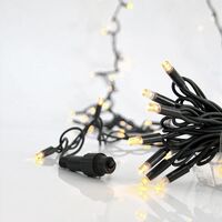 ΣΕΙΡΑ, 100 LED 5mm ΜΕ ΚΑΛΥΜΜΑ, 230V, 3 ΕΠΕΚΤΑΣΕΙΣ ΕΩΣ 9 ΣΕΤ, ΠΡΑΣΙΝΟ ΚΑΟΥΤΣΟΥΚ ΚΑΛΩΔΙΟ, DAYLIGHT LED ANA 10cm, ΠΡΟΕΚΤΑΣΗ ΠΑΡΟΧΗΣ 1.5cm, ΙΡ65