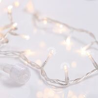 ΣΕΙΡΑ, 300 FLASH LED 5mm, 31V ΜΕΤΑΣΧΗΜΑΤΙΣΤΗ, 4 ΕΠΕΚΤΑΣΕΙΣ ΕΩΣ 3 ΣΕΤ, ΔΙΑΦΑΝΟ PVC ΚΑΛΩΔΙΟ, ΘΕΡΜΟ ΛΕΥΚΟ LED ANA 10cm, ΠΡΟΕΚΤΑΣΗ ΠΑΡΟΧΗΣ 3m, ΙΡ44