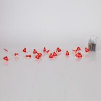 ΣΕΙΡΑ, 20 MINI LED, ΣΑΚΙΑ ΜΕ ΧΙΟΝΟΝΙΦΑΔΕΣ, ΜΠΑΤΑΡΙΑΣ 3xAA, ΧΡΟΝΟΔΙΑΚΟΠΤΗ, ΑΣΗΜΙ ΧΑΛΚΙΝΟ ΚΑΛΩΔΙΟ, ΘΕΡΜΟ ΛΕΥΚΟ LED ΑΝΑ 10cm, ΠΡΟΕΚΤΑΣΗ ΠΑΡΟΧΗΣ 30cm, IP20