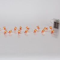 ΣΕΙΡΑ, 20 MINI LED, CANDY ΞΩΤΙΚΑ, ΜΠΑΤΑΡΙΑΣ 3xAA, ΧΡΟΝΟΔΙΑΚΟΠΤΗ, ΑΣΗΜΙ ΧΑΛΚΙΝΟ ΚΑΛΩΔΙΟ, ΘΕΡΜΟ ΛΕΥΚΟ LED ΑΝΑ 10cm, ΠΡΟΕΚΤΑΣΗ ΠΑΡΟΧΗΣ 30cm, IP20