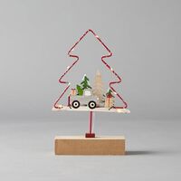 ΦΩΤΙΖΟΜΕΝΟ ΜΕΤΑΛΛΙΚΟ ΣΕ ΣΧΗΜΑ ΔΕΝΤΡΟΥ, 12.5*4.5*19CM,IP20