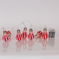 ΣΕΙΡΑ, 10 LED 5mm, ΚΟΚΚΙΝΗ & ΑΣΠΡΗ ΛΑΜΠΑ, ΜΠΑΤΑΡΙΑΣ 3xAA, ΧΡΟΝΟΔΙΑΚΟΠΤΗ, ΔΙΑΦΑΝΟ PVC ΚΑΛΩΔΙΟ, ΘΕΡΜΟ ΛΕΥΚΟ LED ΑΝΑ 15cm, ΠΡΟΕΚΤΑΣΗ ΠΑΡΟΧΗΣ 30cm, IP20