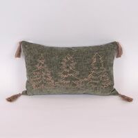 ΜΑΞΙΛΑΡΙ ΛΑΔΙ, ΜΕ ΧΡΙΣΤΟΥΓΕΝΝΙΑΤΙΚΑ ΔΕΝΤΡΑ, 30x50cm