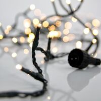 ΣΕΙΡΑ PRO, 700 LED 3mm, 31V & 12W ΜΕΤΑΣΧΗΜΑΤΙΣΤΗ, 4 ΕΠΕΚΤΑΣΕΙΣ ΜΕΧΡΙ 2 ΣΕΤ, ΠΡΑΣΙΝΟ PVC ΚΑΛΩΔΙΟ, ΘΕΡΜΟ ΛΕΥΚΟ LED ANA 5cm, ΠΡΟΕΚΤΑΣΗ ΠΑΡΟΧΗΣ 3m, IP44