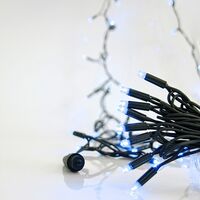 ΣΕΙΡΑ, 100 LED 5mm ΜΕ ΚΑΛΥΜΜΑ, 230V, 3 ΕΠΕΚΤΑΣΕΙΣ ΕΩΣ 9 ΣΕΤ, ΠΡΑΣΙΝΟ ΚΑΟΥΤΣΟΥΚ ΚΑΛΩΔΙΟ, ΜΠΛΕ LED ANA 10cm, ΠΡΟΕΚΤΑΣΗ ΠΑΡΟΧΗΣ 1.5m, ΙΡ65