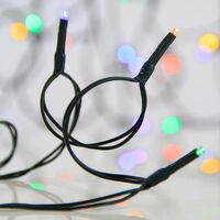 ΣΕΙΡΑ, 100 LED 3mm, 31V ΜΕΤΑΣΧΗΜΑΤΙΣΤΗ, 4 ΕΠΕΚΤΑΣΕΙΣ ΕΩΣ 3 ΣΕΤ, ΠΡΑΣΙΝΟ PVC ΚΑΛΩΔΙΟ, ΧΡΩΜΑΤΙΣΤΟ LED ΑΝΑ 10cm, ΠΡΟΕΚΤΑΣΗ ΠΑΡΟΧΗΣ 3m, IP44