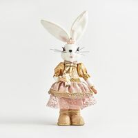 ΚΥΡΙΑ ΛΑΓΟΣ ΜΕ ΡΟΖ ΡΟΥΧΑ, 19x10x42cm