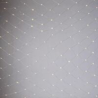 ΔΙΧΤΥ, 1560 MINI MILKY LED, 27V ΜΕΤΑΣΧΗΜΑΤΙΣΤΗ, ΣΤΑΘΕΡΟ, ΔΙΑΦΑΝΟ ΠΛΑΚΕ ΧΑΛΚΙΝΟ ΚΑΛΩΔΙΟ, ΘΕΡΜΟ ΛΕΥΚΟ LED (H300 x W450cm), ΠΡΟΕΚΤΑΣΗ ΠΑΡΟΧΗΣ 5m, IP44