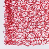 ΦΡΑΧΤΗΣ PVC, ΚΟΚΚΙΝΟΣ ΜΕ GLITTER, 1x10cm (ΤΙΜΗ ΑΝΑ ΜΕΤΡΟ)