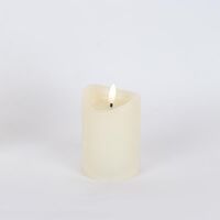 ΚΕΡΙ ΜΠΑΤΑΡΙΑΣ ΜΕ  ΦΛΟΓΑ, ΛΕΥΚΟ, ΜΕ ΧΡΟΝΟΔΙΑΚΟΠΤΗ, 7x10cm