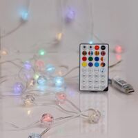 ΣΕΙΡΑ, 100 SMART MINI LED, ΚΡΑΚΕΛΕ ΜΠΑΛΙΤΣΕΣ 2cm, USB, ΔΙΑΧΕΙΡΙΣΗ ΜΕΣΩ ΕΦΑΡΜΟΓΗΣ, M/F, ΤΗΛΕΧΕΙΡΙΣΤΗΡΙΟ, ΔΙΑΦΑΝΟ ΠΛΑΚΕ ΧΑΛΚΙΝΟ ΚΑΛΩΔΙΟ, RGB LED ANA 15cm, ΠΡΟΕΚΤΑΣΗ ΠΑΡΟΧΗΣ 3m, IP20 (ROLL PACK)