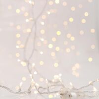 ΚΟΥΡΤΙΝΑ, 360 LED 3mm, 31V ΜΕΤΑΣΧΗΜΑΤΙΣΤΗ, 4 ΕΠΕΚΤΑΣΕΙΣ ΕΩΣ 3 ΣΕΤ, ΔΙΑΦΑΝΟ PVC ΚΑΛΩΔΙΟ, ΘΕΡΜΟ ΛΕΥΚΟ LED (H200 x W200cm, 20 ΣΕΙΡΕΣ x 18 LED), ΠΡΟΕΚΤΑΣΗ ΠΑΡΟΧΗΣ 3m, ΙΡ44