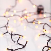 ΣΕΙΡΑ, 240 LED 3mm, 31V ΜΕΤΑΣΧΗΜΑΤΙΣΤΗ, 8 ΠΡΟΓΡΑΜΜΑΤΑ & ΜΝΗΜΗ, ΜΑΥΡΟ PVC ΚΑΛΩΔΙΟ, ΠΟΡΤΟΚΑΛΙ LED ΑΝΑ 5cm, ΠΡΟΕΚΤΑΣΗ ΠΑΡΟΧΗΣ 3m, ΙΡ44