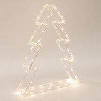 ΑΚΡΥΛΙΚΟ ΔΕΝΤΡΟ, 3,5V ΜΕΤΑΣΧΗΜΑΤΙΣΤΗ, 70 ΘΕΡΜΑ ΛΕΥΚΑ MINI LED, ΠΡΟΕΚΤΑΣΗ ΠΑΡΟΧΗΣ 5m, 21x6,5x31cm, IP44