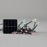 ΣΕΙΡΑ, 80 LED 5mm, ΜΕ ΑΚΡΥΛΙΚΗ ΕΠΕΚΤΑΣΗ, ΗΛΙΑΚΟ ΣΥΛΛΕΚΤΗ ΜΕ ΑΙΣΘΗΤΗΡΑ ΦΩΤΟΣ, 8 ΠΡΟΓΡΑΜΜΑΤΑ, ΠΡΑΣΙΝΟ PVC ΚΑΛΩΔΙΟ, ΚΟΚΚΙΝΟ ΚΑΙ ΠΡΑΣΙΝΟ LED ANA 10cm, ΠΡΟΕΚΤΑΣΗ ΠΑΡΟΧΗΣ 1m, ΙΡ44