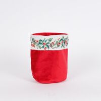 ΚΑΛΑΘΑΚΙ ΜΕ ΓΚΙ, ΚΟΚΚΙΝΟ ΒΕΛΟΥΔΟ, 15x20cm