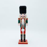 ΚΑΡΥΟΘΡΑΥΣΤΗΣ, ΚΟΚΚΙΝΟΣ ΠΡΑΣΙΝΟΣ, ΜΕ ΤΥΜΠΑΝΟ, 8.5x30.3cm