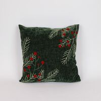 ΜΑΞΙΛΑΡΙ, ΠΡΑΣΙΝΟ ΒΕΛΟΥΔΟ, ΜΕ ΓΚΙ, 45x45cm