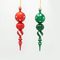 ΠΛΑΣΤΙΚΟ ΣΤΟΛΙΔΙ, ΣΤΑΛΑΚΤΙΤΗΣ, ΠΡΑΣΙΝΟ ΚΟΚΚΙΝΟ, ΣΕΤ 4ΤΜΧ, 18cm