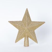 ΚΟΡΥΦΗ, ΧΡΥΣΗ, ΠΛΑΣΤΙΚΗ, 20cm (TOP 120)