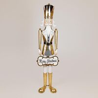 ΚΑΡΥΟΘΡΑΥΣΤΗΣ ΜΕ ΠΙΝΑΚΙΔΑ, ΜΕΤΑΛΛΙΚΟΣ, ΧΡΥΣΟΣ, 27.30x27.95x165cm