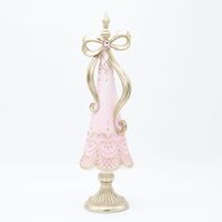 ΔΕΝΤΡΟ ΠΟΛΥΡΕΖΙΝ, ΡΟΖ ΝΤΕΓΚΡΑΝΤΕ, ΜΕ ΦΙΟΓΚΟ, 12.5x12.5x45.8cm