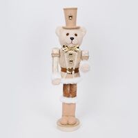 ΑΡΚΟΥΔΟΣ ΣΤΡΑΤΙΩΤΗΣ ΜΕ ΣΑΜΠΑΝΙ ΡΟΥΧΑ, 53cm