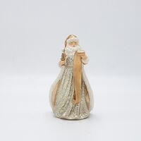 ΔΙΑΚΟΣΜΗΤΙΚΟ ΠΟΛΥΡΕΖΙΝ, ΑΓΙΟΣ ΒΑΣΙΛΗΣ ΜΕ ΛΙΣΤΑ ΔΩΡΩΝ, ΣΑΜΠΑΝΙ, 9x15cm