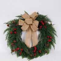 ΣΤΕΦΑΝΙ ΜΕ ΦΙΟΓΚΟ ΛΙΝΑΤΣΑ, 60cm